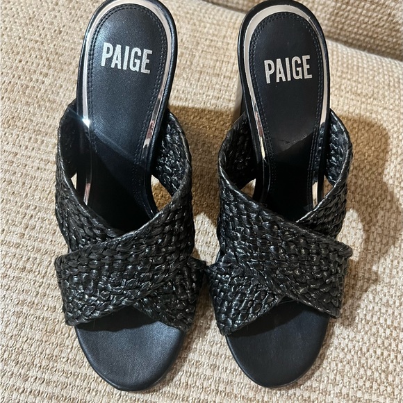 Sandals Nova Raffia Mules size7 - Picture 2 of 9